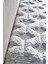Line Visco Yatak 120 x 200 cm Tek Kişilik 28 cm Visco Süngerli Yaylı Lüks Yatak Orta Sert Krem Kumaş 5