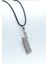 Satır - Gastronomi Deri ip Kolye - Gümüş Kaplama - Kadın Erkek Kolye - No:732 1