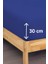 Penye Lastikli Çarşaf Pamuklu Jersey Tek Kişilik 100 x 200 cm Lacivert 2