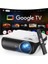 Yerel 1080P Bluetooth Projektör Google Tv System 2