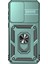 Samsung Galaxy A36 5g Kılıf Pc+Tpu Lens Korumalı Telefon Kılıfı Kickstand-Siyahımsı Yeşil (Yurt Dışından) 3