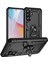 Samsung Galaxy A36 5g Kılıf Pc+Tpu Telefon Kılıfı Döner Halkalı Kickstand-Siyah (Yurt Dışından) 1