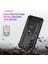 Samsung Galaxy A36 5g Kılıf Pc+Tpu Telefon Kılıfı Döner Halkalı Kickstand-Siyah (Yurt Dışından) 4