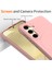 Samsung Galaxy S25+ Kılıf Magsafe ile Uyumlu Dalgalanma Dokulu Sıvı Silikon Koruyucu Kapak - Pembe (Yurt Dışından) 4