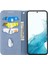 Samsung Galaxy A56 5g Kılıf Dokuma Dokulu Pu Deri Cüzdan Telefon Kapağı-Gri (Yurt Dışından) 2