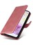 Samsung Galaxy A56 5G/A36 5g Kılıf Cüzdan Pu Deri Folyo Flip Telefon Kapağı-Pembe (Yurt Dışından) 5