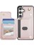 Samsung Galaxy A16 5g/4g Kılıf Bilek Kayışı Kart Yuvaları Eşkenar Dörtgen Deri + Tpu Telefon Kapağı-Gül Altın (Yurt Dışından) 3