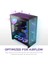 CM-H71FB-01 Atx Hızlı Çıkarılan Temperli Cam Yan Panel Mid Tower Pc Oyun Kasası Rgb Fans H7 Flow Rgb 2024 Siyah 4