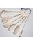 6 Lı Spatula Mini Kepçe Seti (Yeni Ürün Kaşık Kepçe Stapula Seti) 22 cm 1