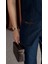 Gold Detaylı Denim Takım 2