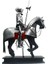 Sterlıng Iron Knight Atlı Dekoratif Süs 1