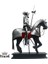Sterlıng Iron Knight Atlı Dekoratif Süs 2
