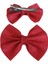 Keçe Papyonlu Kedi Köpek Tokası 4.5-5.5 cm Kırmızı ( 2 Adet ) - 300571-1453 1