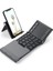 Hassas Touchpadli Katlanır Bluetooth Klavye Koyu Gri 1