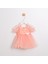 Berry Pul Payetli Somon Renk Kız Çocuk Romper 1