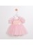Berry Pul Payetli Pembe Renk Kız Çocuk Romper 1