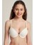 7005 Loanna (Ekru) 2 Beden Büyüten Büyük Gösteren Destekli Dolgulu Dantelli Soft Cup Sütyen 1