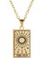 Has Altın Kaplama The Sun Tarot 925K Kolye 1