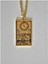 Has Altın Kaplama The Moon Tarot 925K Kolye 1