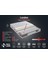 Niron London Yatak 80x200 cm Tek Kişilik Paket Yaylı Alev Kral Dairesi Yatağı 4