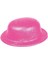 Pembe Renk Simli Melon Yuvarlak Parti Şapkası 24 x 26 cm 1