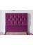 Niron Violet Yatak Seti 90x200 cm Tek Kişilik Yatak Baza Başlık Takımı - Orta Sert Yatak Mor Baza ve Başlığı 9