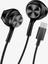 H75 Earphone Yüksek Bas Mikrofonlu Tip-C Kulak Içi Kablolu Kulaklık 1