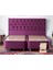 Niron Purple Yatak Seti 160x200 cm Çift Kişilik Yatak Baza Başlık Takımı - Orta Sert Yatak Mor Baza ve Başlığı 7