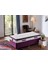 Niron Purple Yatak Seti 100x200 cm Tek Kişilik Yatak Baza Başlık Takımı - Orta Sert Yatak Mor Baza ve Başlığı 4