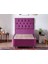 Niron Purple Baza ve Başlık Seti - 80x180 cm Tek Kişilik Sandıklı Mor Kumaş Baza ve Başlığı 1
