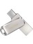Ultra Dual Drive Luxe USB Bellek 256 GB Silver 1