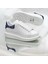 Women’s Alexander Mcqueen Sneakers - Sneaker In White/navy Blue - Alexander Mcqueen Kadın Sneaker 4