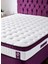 Niron Violet 80x180 Tek Kişilik Gizli Pedli Yatak Full Ortopedik Yaylı Yatak 3