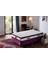 Niron Purple 120x200 Tek Kişilik Pedli Yatak Full Ortopedik Yaylı Yatak 1