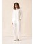 Naturel Look Gömlek Pantolon Salaş Takım Ekru 9306-TK 2