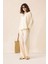 Naturel Look Gömlek Pantolon Salaş Takım Krem 9306-TK 2