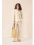 Naturel Look Gömlek Pantolon Salaş Takım Krem 9306-TK 4