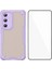 Wanlonfeng Mffj Serisi Samsung Galaxy S25 + Kılıf Anti Drop Tpu Telefon Arka Kapak Ekran Filmi-Mor (Yurt Dışından) 1