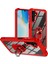 Samsung Galaxy A36 5g Kılıf Alaşım Lens Çerçevesi Pc+Tpu Kickstand Telefon Arka Kapak-Kırmızı (Yurt Dışından) 1