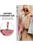 Samsung Galaxy S25 Ultra Retro Pu Deri Arka Kapak Rfıd Engellemeli Kart Tutucu-Pembe (Yurt Dışından) 5