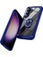 Samsung Galaxy S24 Fe Kılıf Alaşım Lens Çerçevesi Pc+Tpu Kickstand Telefon Arka Kapak-Mavi (Yurt Dışından) 2