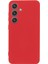 X-Level Samsung Galaxy S25+ Kılıf Yumuşak Tpu Çizilmeye Karşı Fiber Astar Telefon Kapağı-Kırmızı (Yurt Dışından) 1