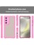 Wanlonfeng Mffj Serisi Samsung Galaxy S25 Kılıf Anti Drop Tpu Telefon Arka Kapak Ekran Filmi-Pembe (Yurt Dışından) 3