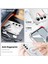 Samsung Galaxy S25+/S24+ Kılıf Için Magsafe Buzlu Anti-Drop Pc+Tpu Telefon Kapağı-Şeffaf ile Uyumlu Küçük Dalgalı Kenar (Yurt Dışından) 4