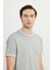 Pamuklu Slim Fit Dar Kesim Bisiklet Yaka Tişört 4