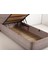 Luna Baza Başlık Yatak Seti - 90x190 cm Tek Kişilik Ortopedik Set Sağlamlaştırılmış Sandıklı Baza 9