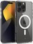 Apple iphone 16 Pro Magsafe Kablosuz Şarj Uyumlu Şeffaf Kılıf 3