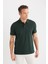 %100 Pamuk Regular Fit Polo Yaka Kısa Kollu Basic Düz Pike Kumaş Tişört C1293AX25SP 1