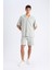 Relax Fit Polo Yaka Pamuklu Yazlık Kısa Kollu Gömlek D8875AX25SM 2