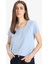 Regular Fit Yuvarlak Yaka Basic Düz Kısa Kollu Tişört K1508AZ25SM 3